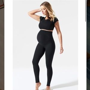 Blanqi belly support leggings, size medium